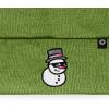 imageDALIX Embroidered Frosty Life Snowman Christmas BeanieOlive