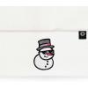 imageDALIX Embroidered Frosty Life Snowman Christmas BeanieWhite