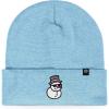 imageDALIX Embroidered Frosty Life Snowman Christmas BeanieBaby Blue