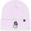 imageDALIX Embroidered Frosty Life Snowman Christmas BeanieLavender