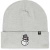 imageDALIX Embroidered Frosty Life Snowman Christmas BeanieLight Gray