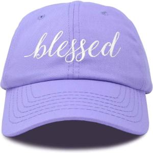 imageDALIX Blessed Womens Baseball Cap Soft Cotton Dad HatLavender