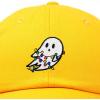 imageDALIX Embroidered Christmas Lights Ghost Baseball Dad CapGold