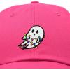 imageDALIX Embroidered Christmas Lights Ghost Baseball Dad CapHot Pink