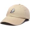 imageDALIX Embroidered Christmas Lights Ghost Baseball Dad CapKhaki