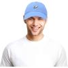 imageDALIX Embroidered Christmas Lights Ghost Baseball Dad CapLight Blue