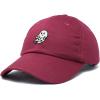imageDALIX Embroidered Christmas Lights Ghost Baseball Dad CapMaroon