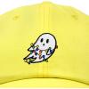 imageDALIX Embroidered Christmas Lights Ghost Baseball Dad CapYellow