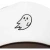 imageDALIX Embroidered Ghost Trucker Cap Hat Women MenBrown White