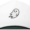 imageDALIX Embroidered Ghost Trucker Cap Hat Women MenDark Green White