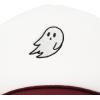 imageDALIX Embroidered Ghost Trucker Cap Hat Women MenMaroon White
