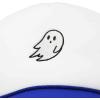 imageDALIX Embroidered Ghost Trucker Cap Hat Women MenRoyal White