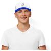imageDALIX Embroidered Ghost Trucker Cap Hat Women MenRoyal White