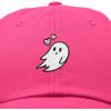 imageDALIX Embroidered Heartly Ghost Baseball Cotton Cap WomenHot Pink