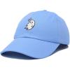 imageDALIX Embroidered Heartly Ghost Baseball Cotton Cap WomenLight Blue