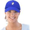 imageDALIX Embroidered Heartly Ghost Baseball Cotton Cap WomenRoyal Blue