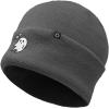 imageDALIX Heartly Ghost Embroidered Beanie Hat Knit Cap Cold Weather WomensAsphalt Gray