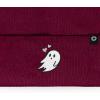 imageDALIX Heartly Ghost Embroidered Beanie Hat Knit Cap Cold Weather WomensMaroon