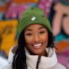 imageDALIX Heartly Ghost Embroidered Beanie Hat Knit Cap Cold Weather WomensOlive