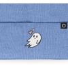 imageDALIX Heartly Ghost Embroidered Beanie Hat Knit Cap Cold Weather WomensPeriwinkle
