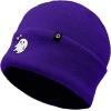 imageDALIX Heartly Ghost Embroidered Beanie Hat Knit Cap Cold Weather WomensPurple
