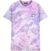 imageDALIX Ghost Life Embroidered Tie Dye Short Sleeve TShirtPurple