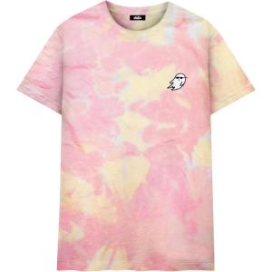imageDALIX Ghost Life Embroidered Tie Dye Short Sleeve TShirtSunset