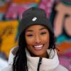 imageDALIX Ghost Embroidered Beanie Hat Knit Cap Cold Weather WomensAsphalt Gray