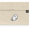 imageDALIX Ghost Embroidered Beanie Hat Knit Cap Cold Weather WomensBeige