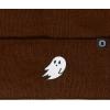 imageDALIX Ghost Embroidered Beanie Hat Knit Cap Cold Weather WomensBrown