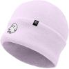 imageDALIX Ghost Embroidered Beanie Hat Knit Cap Cold Weather WomensLavender