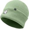 imageDALIX Ghost Embroidered Beanie Hat Knit Cap Cold Weather WomensLight Green