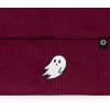 imageDALIX Ghost Embroidered Beanie Hat Knit Cap Cold Weather WomensMaroon