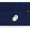 imageDALIX Ghost Embroidered Beanie Hat Knit Cap Cold Weather WomensNavy Blue