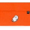imageDALIX Ghost Embroidered Beanie Hat Knit Cap Cold Weather WomensNeon Orange