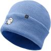 imageDALIX Ghost Embroidered Beanie Hat Knit Cap Cold Weather WomensPeriwinkle