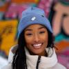 imageDALIX Ghost Embroidered Beanie Hat Knit Cap Cold Weather WomensPeriwinkle