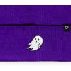 imageDALIX Ghost Embroidered Beanie Hat Knit Cap Cold Weather WomensPurple