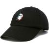 imageDALIX Ghost Life Embroidered Baseball Dad CapBlack