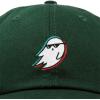 imageDALIX Ghost Life Embroidered Baseball Dad CapDark Green