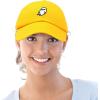 imageDALIX Ghost Life Embroidered Baseball Dad CapGold