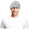 imageDALIX Ghost Life Embroidered Baseball Dad CapGray