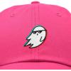 imageDALIX Ghost Life Embroidered Baseball Dad CapHot Pink