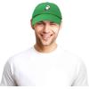 imageDALIX Ghost Life Embroidered Baseball Dad CapKelly Green
