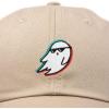 imageDALIX Ghost Life Embroidered Baseball Dad CapKhaki