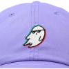 imageDALIX Ghost Life Embroidered Baseball Dad CapLavender
