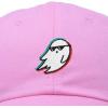 imageDALIX Ghost Life Embroidered Baseball Dad CapLight Pink