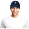 imageDALIX Ghost Life Embroidered Baseball Dad CapNavy Blue