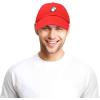 imageDALIX Ghost Life Embroidered Baseball Dad CapRed