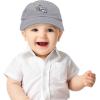 imageDALIX Airplane Hat Infant Baseball Cap Girls BoysGray